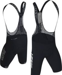 Spodenki rowerowe męskie Leatt Bib MTB Endurance 6.0. Czarne szorty męskie LEATT, l, bez wzorów, z materiału. Za 599.20 zł.