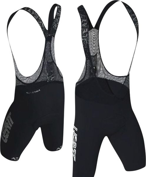 Spodenki rowerowe męskie Leatt Bib MTB Endurance 6.0. Czarne szorty męskie LEATT, l, bez wzorów, z materiału. Za 599.20 zł.