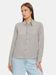 ONLY Koszula Berit 15320243 Zielony Regular Fit. Zielone bluzki damskie Only, l, bez wzorów, z wiskozy, bez kołnierzyka, bez ramiączek. Za 69.99 zł.