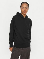 Calvin Klein Bluza Emb Graphic K20K208062 Czarny Relaxed Fit. Czarne bluzy damskie Calvin Klein, xxs, bez wzorów, z bawełny, bez kaptura. Za 309.99 zł.