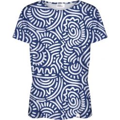 Colour Pleasure Koszulka damska CP-030 186 biało-niebieska r. XS/S. T-shirty damskie marki Colour Pleasure. Za 70.35 zł.