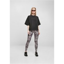 Damska koszulka z krótkim rękawem Urban Classics Organic Heavy. Czarne t-shirty damskie Urban Classics, m, bez wzorów, z bawełny, bez kołnierzyka. Za 85.85 zł.