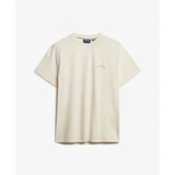 T-shirt luźny damski Superdry Essential Logo. Białe t-shirty damskie Superdry., s, bez wzorów, prążkowane, eleganckie, bez kołnierzyka. Za 133.15 zł.