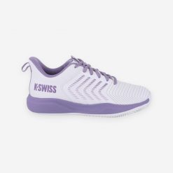 Buty tenisowe damskie K-Swiss Ultrashot Light na mączkę ceglaną. Obuwie sportowe damskie K-SWISS, bez wzorów, tenisowe. Za 449.99 zł.