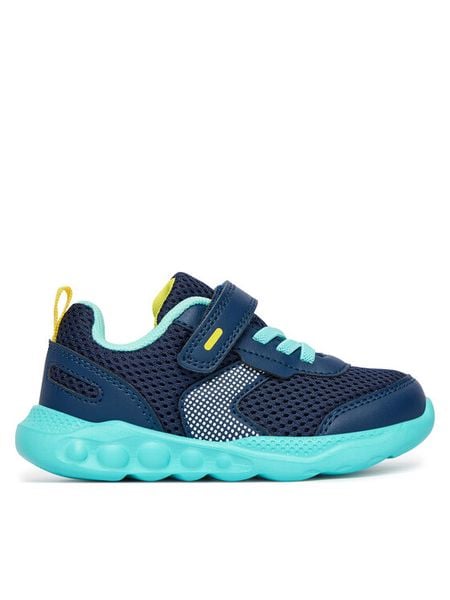 Primigi Sneakersy AVANT 1452822 Granatowy. Niebieskie buty sportowe chłopięce Primigi, bez wzorów, z materiału, bez zapięcia. Za 123.99 zł.