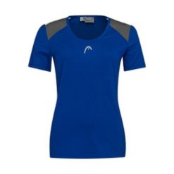 T-Shirt damski CLUB 22 Tech. Niebieskie t-shirty damskie Head, l, bez wzorów, z poliesteru, sportowe, bez kołnierzyka. Za 173.00 zł.