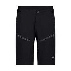 Szorty z siatkową bielizną CMP. Czarne szorty męskie CMP, m, bez wzorów. Za 340.00 zł.