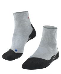 Skarpetki Falke TK2 Short Cool. Szare skarpety męskie Falke, bez wzorów, z elastanu. Za 151.00 zł.