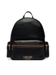 Liu Jo Plecak AA6136 E1012 Czarny. Czarne plecaki damskie Liu Jo, bez wzorów, ze skóry. Za 599.99 zł.