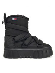 Tommy Jeans Śniegowce Tjw Chunky Snow Boot Nylon EN0EN02842 Czarny. Czarne śniegowce i trapery damskie Tommy Jeans, z jeansu. Za 559.99 zł.