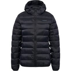 Damska kurtka puchowa Hummel Lightweight. Czarne kurtki damskie Hummel, bez wzorów, z puchu, bez kaptura. Za 344.50 zł.