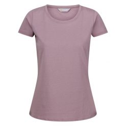T-shirt Damski Carlie. Fioletowe koszulki sportowe damskie Regatta, xs, bez wzorów, sportowe, bez kołnierzyka. Za 30.99 zł.