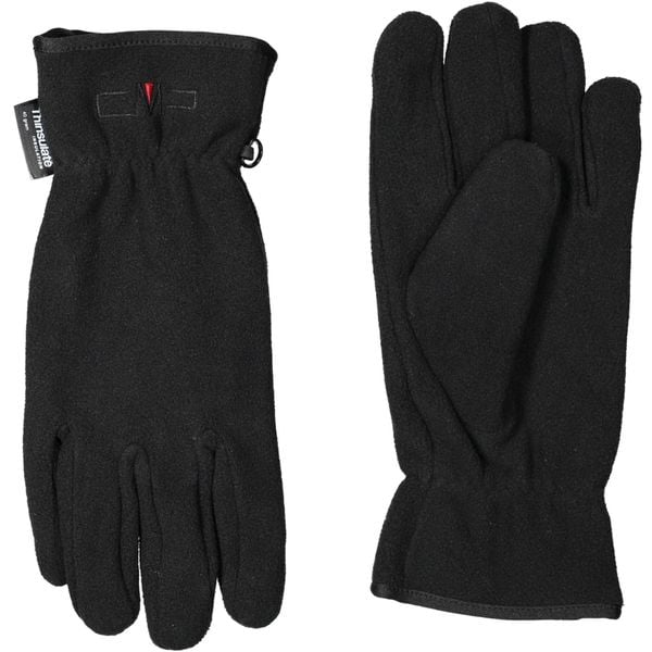 Rękawiczki męska rowerowa CMP 6521105. Czarne rękawiczki męskie CMP, bez wzorów, z materiału, sportowe. Za 109.99 zł.