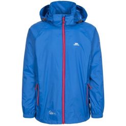 Trespass Qikpac X - Bluza unisex Packaway Jkt Blue. Niebieskie bluzy damskie Trespass, na lato, bez wzorów, bez kaptura. Za 255.99 zł.