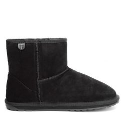 Śniegowce EMU Australia. Czarne śniegowce dziewczęce Emu Australia, bez zapięcia. Za 389.99 zł.