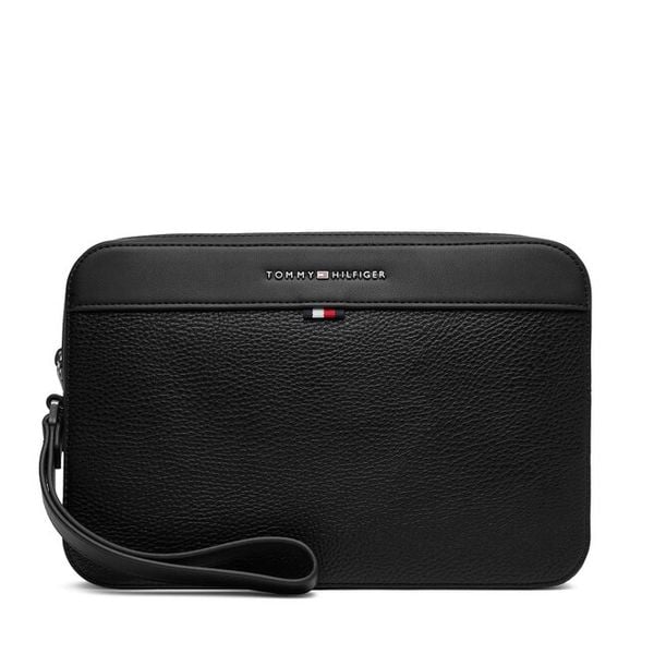 Saszetka Tommy Hilfiger. Czarne saszetki męskie Tommy Hilfiger, młodzieżowe, małe. Za 289.99 zł.