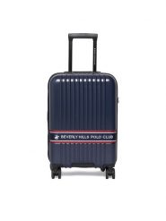 Beverly Hills Polo Club Walizka kabinowa CEO-BHPC-S-006-08-NAVY Granatowy. Niebieskie walizki męskie Beverly Hills Polo Club, bez wzorów, z tworzywa sztucznego. Za 299.99 zł.