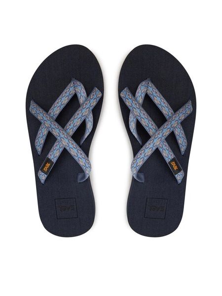Teva Japonki Olowahu 6840 Kolorowy. Klapki damskie Teva, bez wzorów, z materiału, bez obcasa. Za 143.99 zł.
