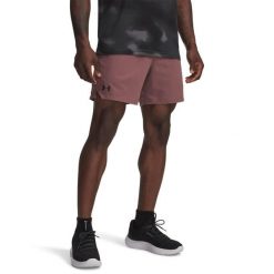 Spodenki męskie Under Armour Vanish Woven 6in 1373718. Czarne krótkie spodenki sportowe męskie Under Armour, m, bez wzorów, z materiału, na fitness i siłownię. Za 194.15 zł.