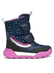 Geox Śniegowce J Trekkyup B Ab J56M7A 0MNBC C4269 M Granatowy. Niebieskie buty zimowe dziewczęce Geox, z materiału, bez zapięcia. Za 269.99 zł.