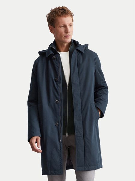 Marc O'Polo Kurtka przejściowa 428 1056 71020 Granatowy Regular Fit. Niebieskie kurtki męskie Marc O'Polo, l, bez wzorów, z syntetyku, bez kaptura. Za 1,119.00 zł.