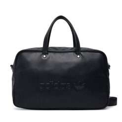 Torba adidas. Czarne torby podróżne damskie Adidas, bez wzorów. Za 399.99 zł.