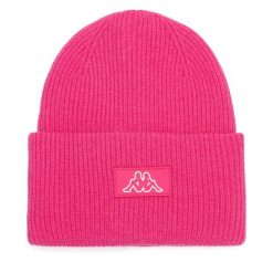 Czapka Kappa. Czerwone czapki i kapelusze damskie Kappa, na zimę, bez wzorów. Za 59.99 zł.