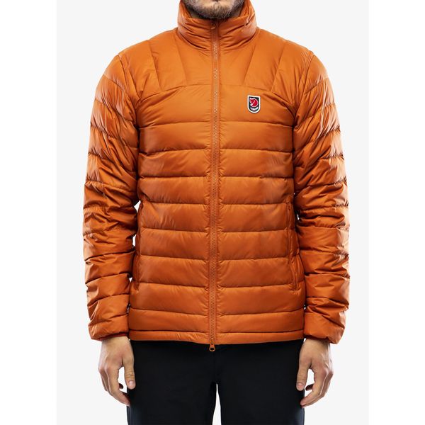 Kurtka puchowa męska Fjallraven Expedition Pack Down Jacket. Brązowe kurtki męskie Fjällräven, m, bez wzorów, z puchu, sportowe, bez kaptura. Za 1,100.99 zł.