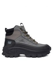 CAT Footwear Trzewiki Intruder Galosh 2.0 Mid P111560 Szary. Szare botki męskie CAT Footwear, bez wzorów, z nubiku, bez zapięcia. Za 549.99 zł.