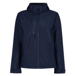 Męska Kurtka Venturer 3warstwowa Soft Shell Z Kapturem. Niebieskie kurtki męskie Regatta, l, bez wzorów, sportowe, z kapturem. Za 199.99 zł.