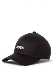 BOSS Czapka - Zed Mężczyźni Bawełna czarny, ONE SIZE. Czarne czapki i kapelusze męskie Boss, bez wzorów, z bawełny. Za 199.95 zł.
