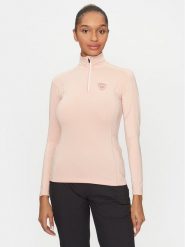 Rossignol Bluza techniczna Classique RLMWL08 Różowy Slim Fit. Czerwone bluzy sportowe damskie Rossignol, xl, bez wzorów, z syntetyku, bez kaptura, narciarskie. Za 329.99 zł.