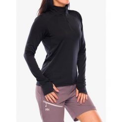Bluza z zamkiem 1/2 damska Helly Hansen LIFA Tech Lite 1/2 Zip. Czarne bluzy damskie Helly Hansen, l, bez wzorów, bez kaptura. Za 219.99 zł.