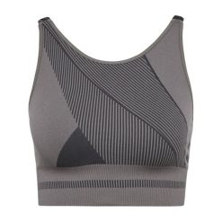 Bezszwowy biustonosz dla kobiet Hummel Unity. Czarne biustonosze Hummel, bez wzorów, z materiału. Za 185.00 zł.