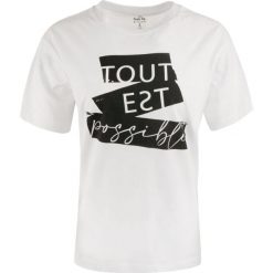 T-shirt damski THE PEOPLE REP. Minerva biały L, 100% bawełna. Białe t-shirty damskie WE THE PEOPLE, l, bez wzorów, z bawełny, bez kołnierzyka. Za 57.84 zł.