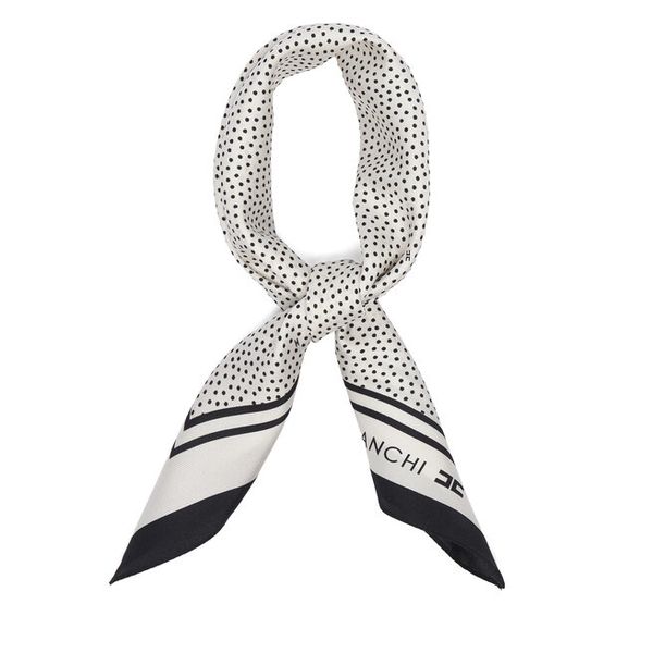 Apaszka Elisabetta Franchi. Białe szaliki i chusty damskie Elisabetta Franchi, bez wzorów. Za 299.99 zł.
