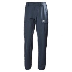 Spodnie żeglarskie męskie Helly Hansen HH QD Cargo Pant. Niebieskie spodnie sportowe męskie Helly Hansen, m, bez wzorów, trekkingowe. Za 315.00 zł.