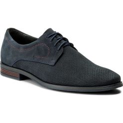 Półbuty LASOCKI FOR MEN 9109. Niebieskie półbuty na co dzień męskie Lasocki For Men, z nubiku, bez zapięcia. W wyprzedaży za 129.99 zł.