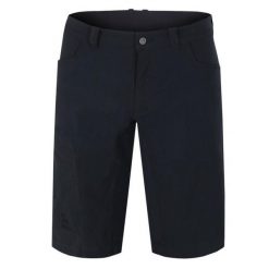 Szorty Hannah Romi. Czarne krótkie spodenki sportowe męskie Hannah, bez wzorów, trekkingowe. Za 340.95 zł.