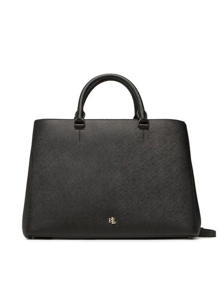 Lauren Ralph Lauren Torebka Hanna 37 431898556005 Czarny. Czarne torebki do ręki damskie Lauren Ralph Lauren, bez wzorów, ze skóry, bez dodatków. Za 1,019.00 zł.