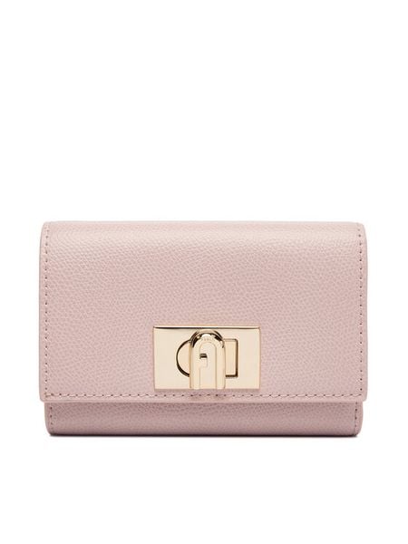 Furla Portfel WP00225 ARE000 CN 2814S 1007 Różowy. Czerwone portfele damskie Furla, bez wzorów, ze skóry. Za 479.99 zł.