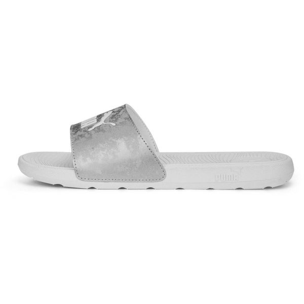 Klapki damskie Puma Cool Cat 20 Wns. Szare klapki damskie Puma, bez wzorów, z materiału, bez obcasa. Za 182.00 zł.