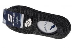 Skechers 3pk Mens Non Terry, męskie, Fitness, skarpetki, Wielokolorowe. Szare skarpety męskie Skechers, bez wzorów, z materiału. Za 82.00 zł.