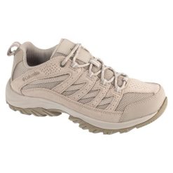 Buty trekkingowe damskie, Crestwood. Brązowe obuwie sportowe damskie Columbia, bez wzorów, trekkingowe. Za 319.99 zł.