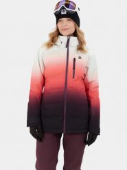 Kurtka Narciarska Damska Fundango Pumila. Czerwone kurtki damskie Fundango, na zimę, m, bez wzorów, z materiału, bez kaptura, narciarskie. Za 599.00 zł.