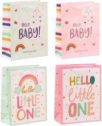 Torba Prezentowa Dla Dziecka Hello Baby Little One 36 x 12 x 10cm. Torby i plecaki dziecięce LEAN. Za 7.33 zł.