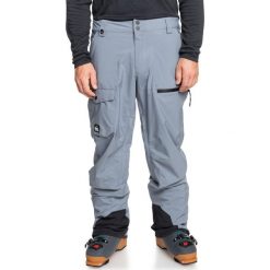 Spodnie snowboardowe męskie Quiksilver Utility. Szare spodnie snowboardowe męskie Quiksilver, m, bez wzorów, snowboardowy. Za 649.99 zł.