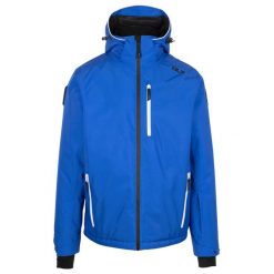 Dlx Graham - Męski kombinezon narciarski Dlx Blue. Niebieskie kurtki męskie DLX, na zimę, m, bez wzorów, sportowe, bez kaptura. Za 622.99 zł.