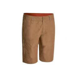 Spodenki NH500 męskie. Brązowe szorty męskie QUECHUA. Za 59.99 zł.