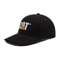 Czapka z daszkiem CAT Footwear. Czerwone czapki i kapelusze męskie CAT Footwear, bez wzorów. Za 69.99 zł.